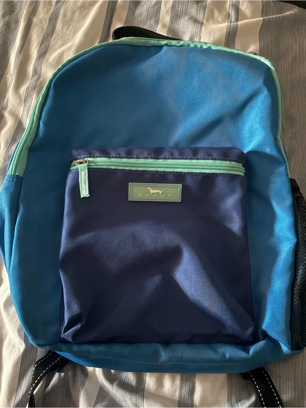 Scout Blue Backpack with Teal Trim - Scout